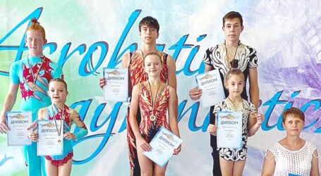 Акробати Кам`янського відзначилися нагородами на Кубку та чемпіонаті України