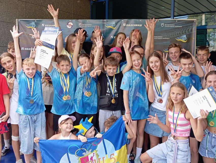 Після першого етапу Кубка Дніпра лідирують плавці Кам`янської ДЮСШ № 5