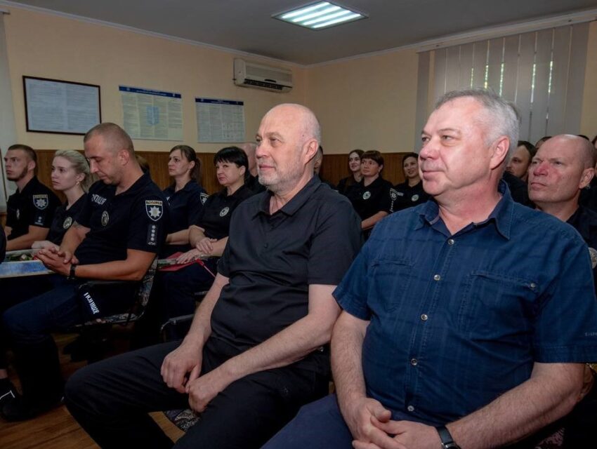 В Кам’янському з професійним святом вітали поліційних