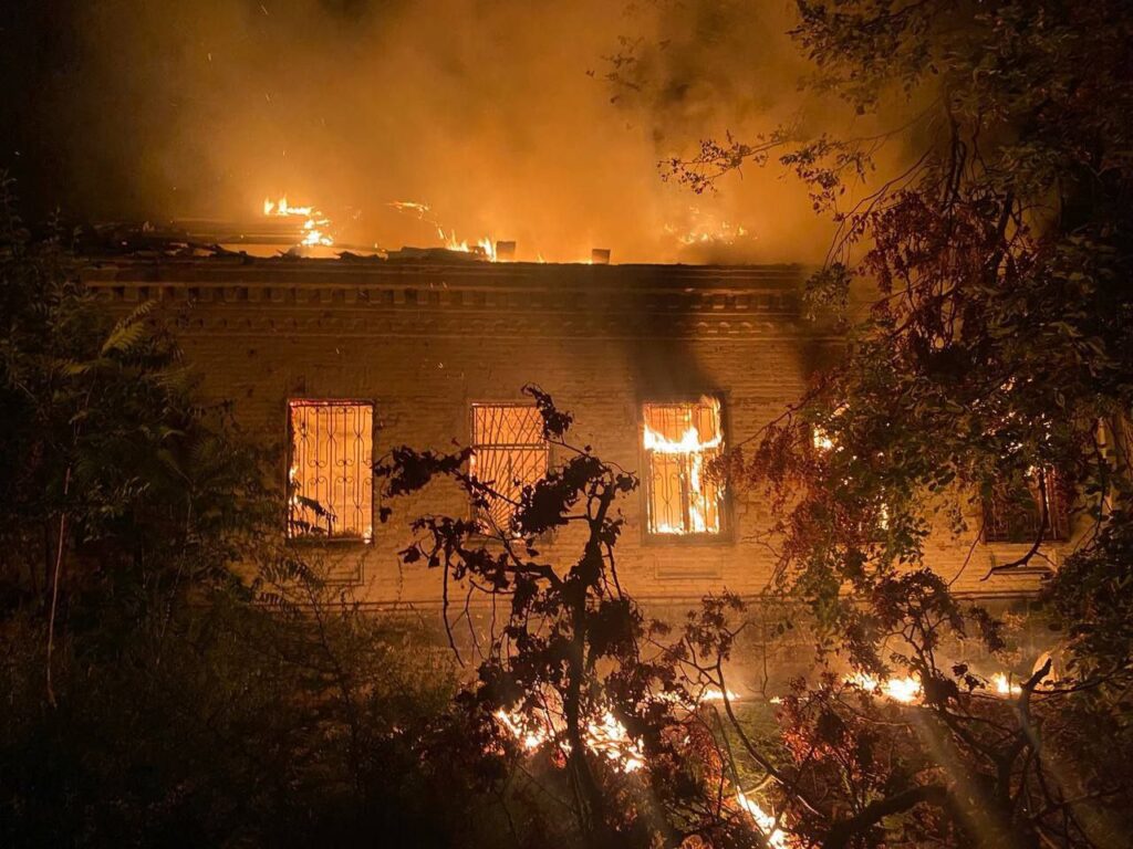 Вночі під атакою ворога був один з районів Дніпропетровщини - ФОТО