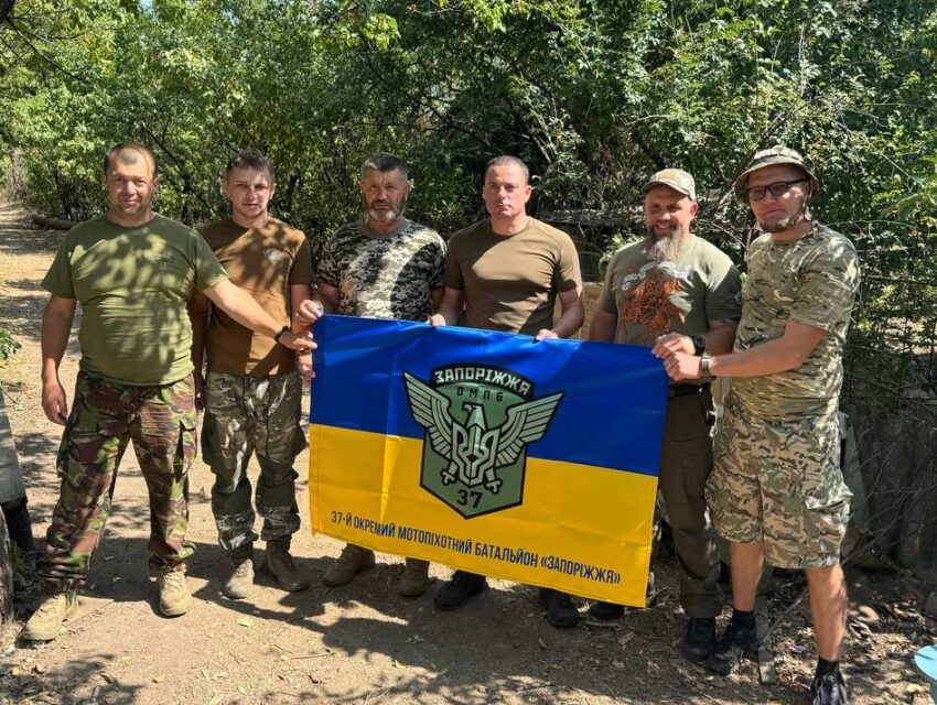 Очільник Кам’янського відвідав військових на Донеччині
