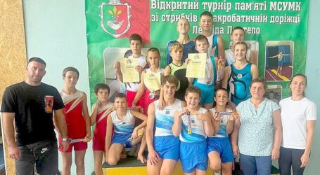 Акробати з Кам’янського стали призерами Кубка Дніпропетровщини