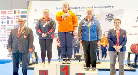 Кам`янчанка Віра Попруга стала бронзовою призеркою чемпіонату Європи з паверліфтингу