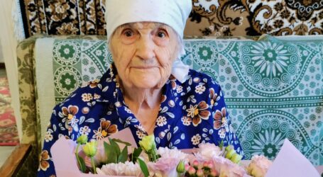 Свій віковий ювілей відзначає сьогодні мешканка Кам’янського Ольга Арсентіївна Молодан