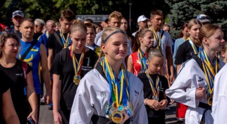 В Кам’янському відбувся «Парад чемпіонів»