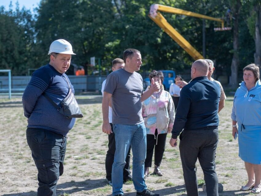 У двох школах Кам’янського почали будувати «з нуля» нові сучасні укриття