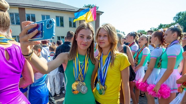 В Кам'янському відбувся «Парад чемпіонів» - ФОТО