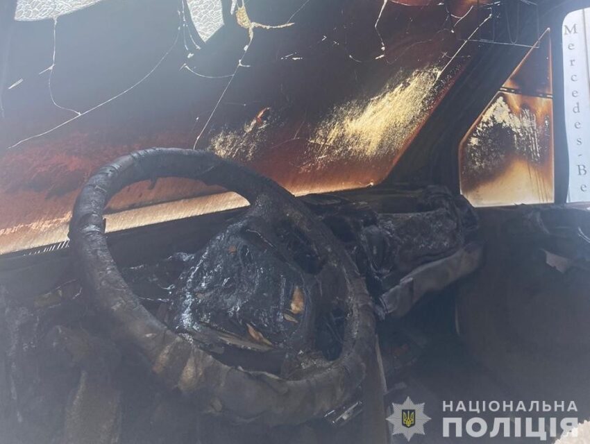 В Кам’янському 17-річного юнака підозрюють в навмисному підпалі автомобіля та п’яти крамниць