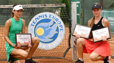 Аріана Багбая з Кам`янського виграла тенісний турнір у Закарпатті