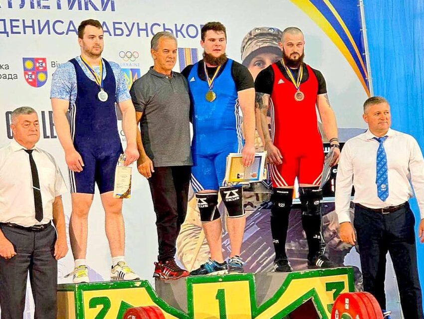Важкоатлет з Кам’янського Дмитро Воленко став бронзовим призером Кубка України
