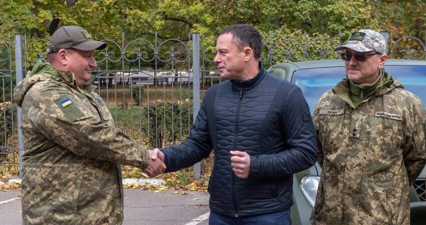 Чергове авто для військових з Кам’янського поїхало на Запорізький напрямок фронту