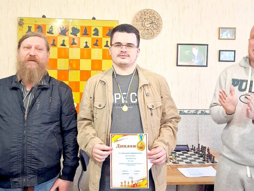 Роман Хрестовий став переможцем першого шахового Меморіалу Титова, що пройшов в Кам`янському