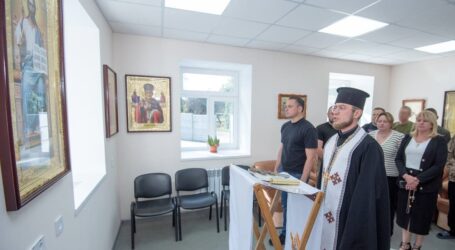 В Кам’янському на території реабілітаційного центру відкрили капличку ПЦУ