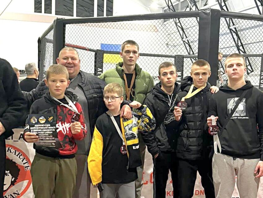 Шестеро бійців з Кам`янського стали призерами Кубка Дніпропетровщини з ММА
