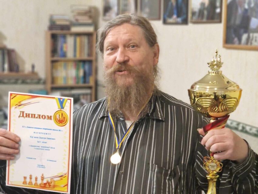 Чемпіоном Кам`янського з класичних шахів став Дмитро Кір`янов