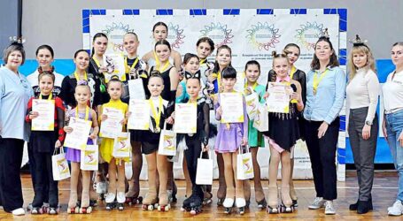 Кам`янське приймало Кубок Всеукраїнської Ліги фігурного катання на роликових ковзанах