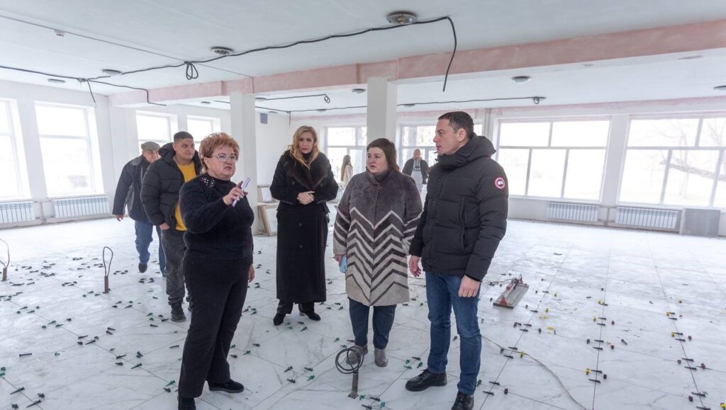 В освітніх закладах Кам'янського тривають ремонтні роботи корпусів, укриттів та харчоблоків - ФОТО