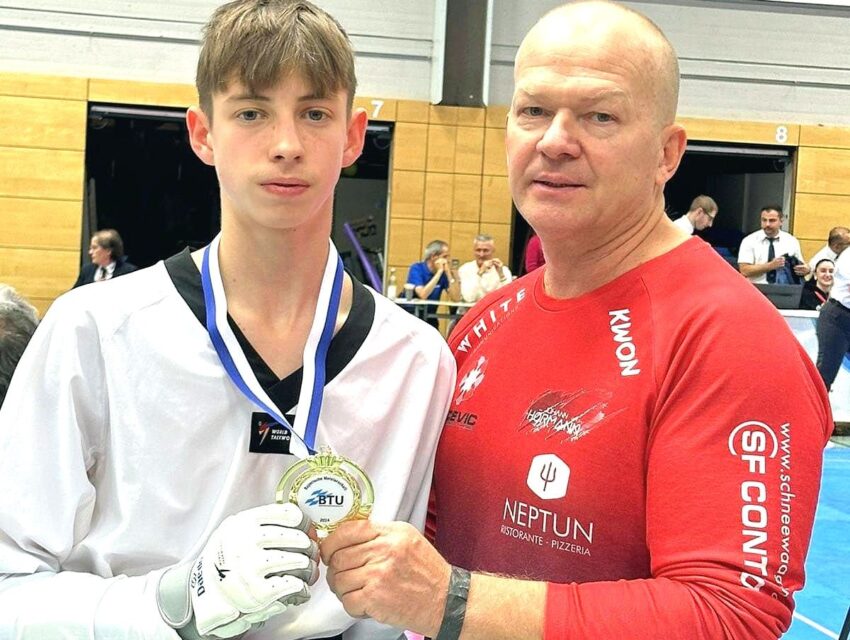 Кам`янчанин Михайло Капуста виграв чемпіонат Баварії з тхеквондо