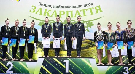 Гімнастки з Кам’янського стали бронзовими призерками чемпіонату України
