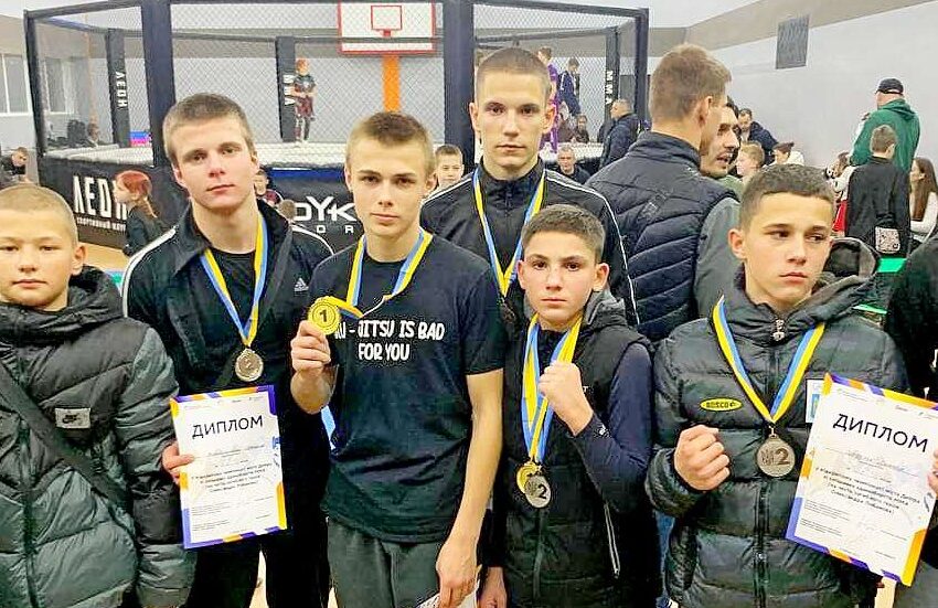 Бійці з Кам’янського стали призерами Відкритого чемпіонату Дніпра з ММА