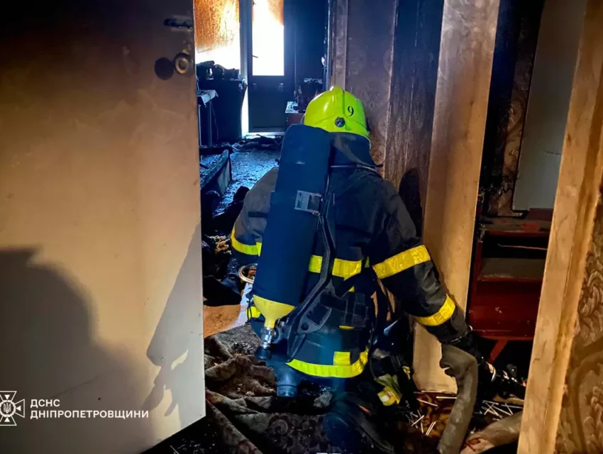 В Кам’янському у квартирі, де спалахнула пожежа, знайшли тіла двох людей