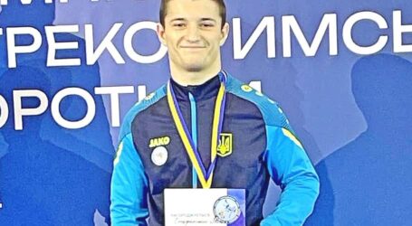 Іван Стефанський з Кам`янського став бронзовим призером чемпіонату України з греко-римської боротьби серед дорослих