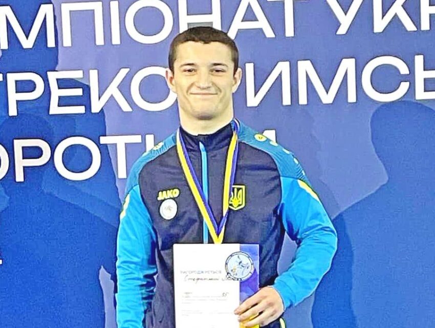 Іван Стефанський з Кам`янського став бронзовим призером чемпіонату України з греко-римської боротьби серед дорослих