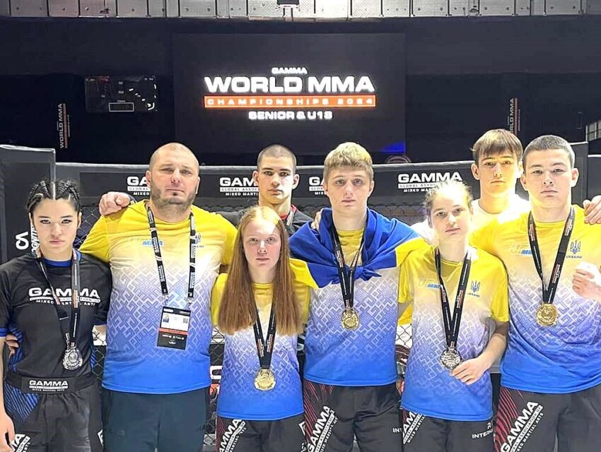 Бійці з Кам`янського здобули три медалі на чемпіонаті світу з ММА
