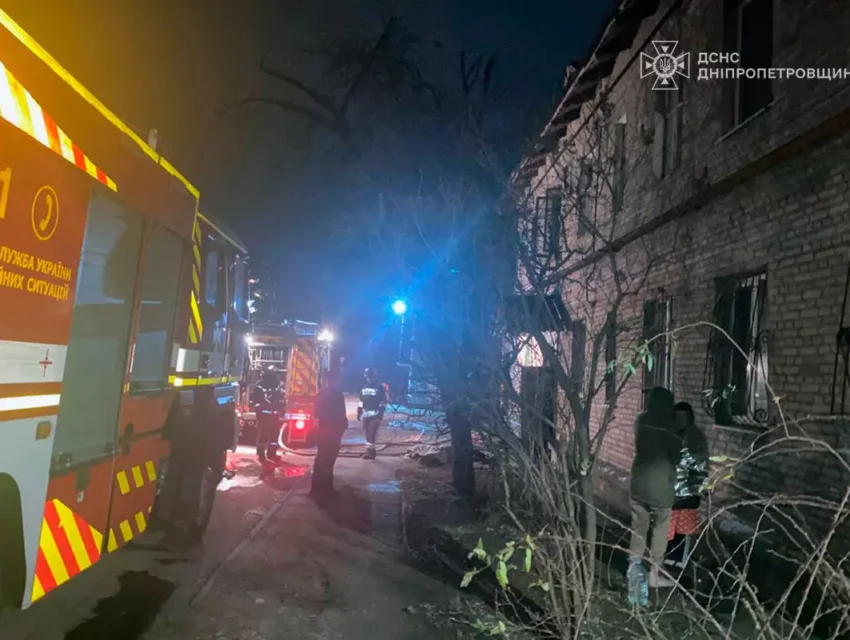В Кам’янському вночі внаслідок пожежі у квартирі загинув чоловік