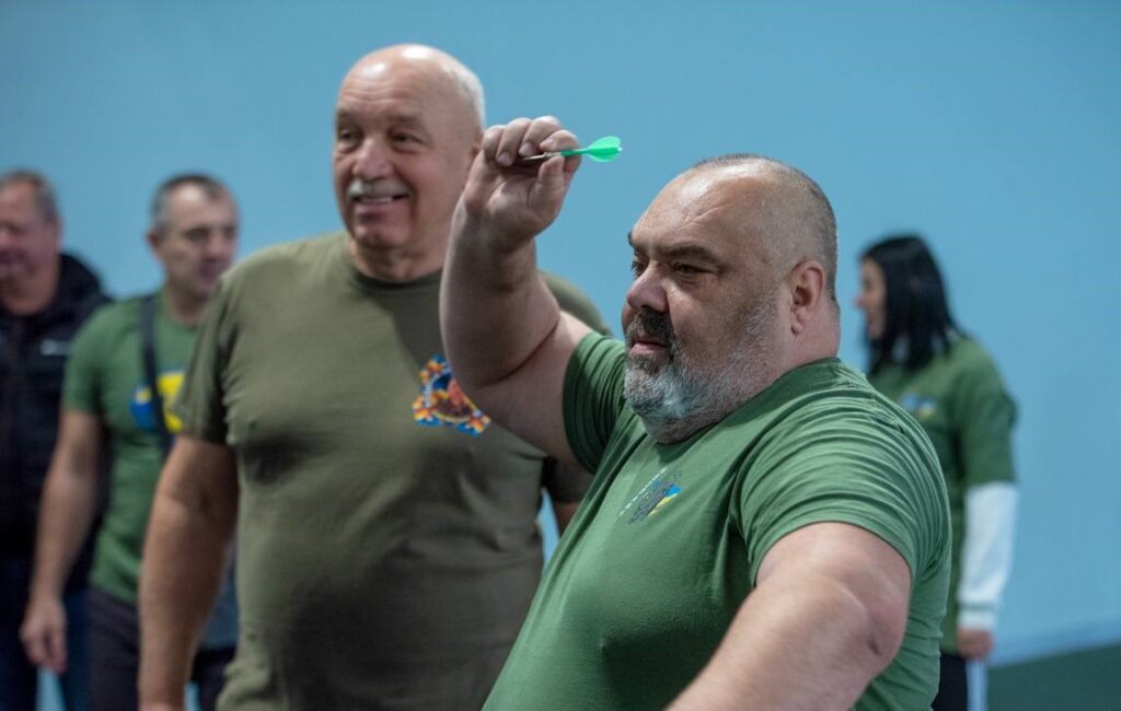 В Кам'янському ветерани та члени родин загиблих героїв взяли участь у спортивному заході - ФОТО