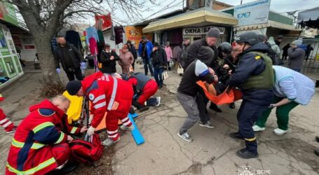 По ринку в Нікополі ворог вдарив дроном