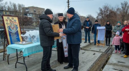 У Козацькій церкві Пресвятої Покрови в Кам’янському провели перше богослужіння