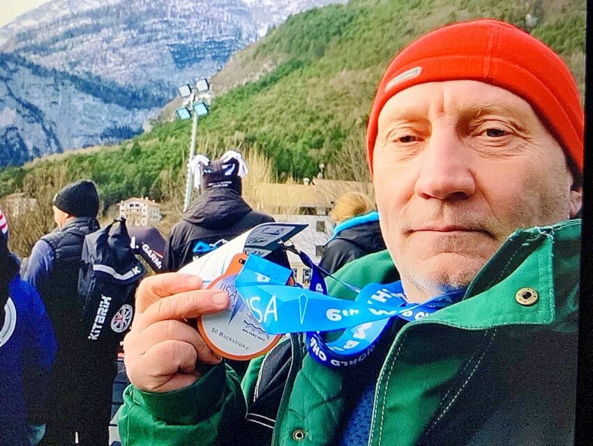 Кам`янчанин Ігор Кравченко здобув дві медалі на чемпіонаті світу з плавання у крижаній воді