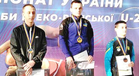 Кам`янчани стали призерами чемпіонату України з греко-римської боротьби