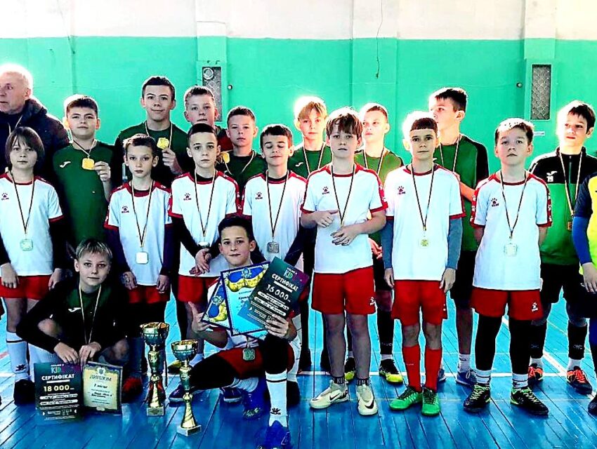Юні футболісти Кам`янської “Надії” виграли турнір з футзалу у Трускавці