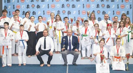 Кам`янські каратисти пройшли випробовування на чемпіонаті Дніпропетровщини