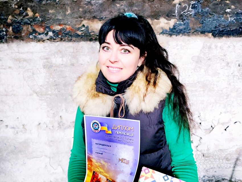 Кам`янчанка Тамара Козак перемогла у лучному турнірі в Запоріжжі