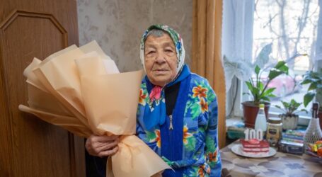 В Кам’янському своє сторіччя відзначила Ганна Захарівна Мельник
