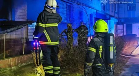 Вночі на проспекті Нескорених в Кам’янському горіла квартира