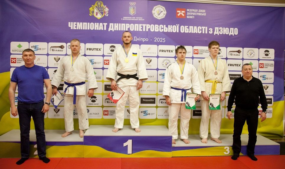 Дзюдоїсти з Кам’янського стали призерами Кубка та чемпіонату Дніпропетровщини - ФОТО
