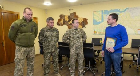 Мер Кам’янського отримав подяку від медичного шпиталю, де лікують поранених військових та цивільних