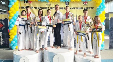 Десять бійців з Кам’янського стали призерами Відкритого чемпіонату Києва з кіокушин карате