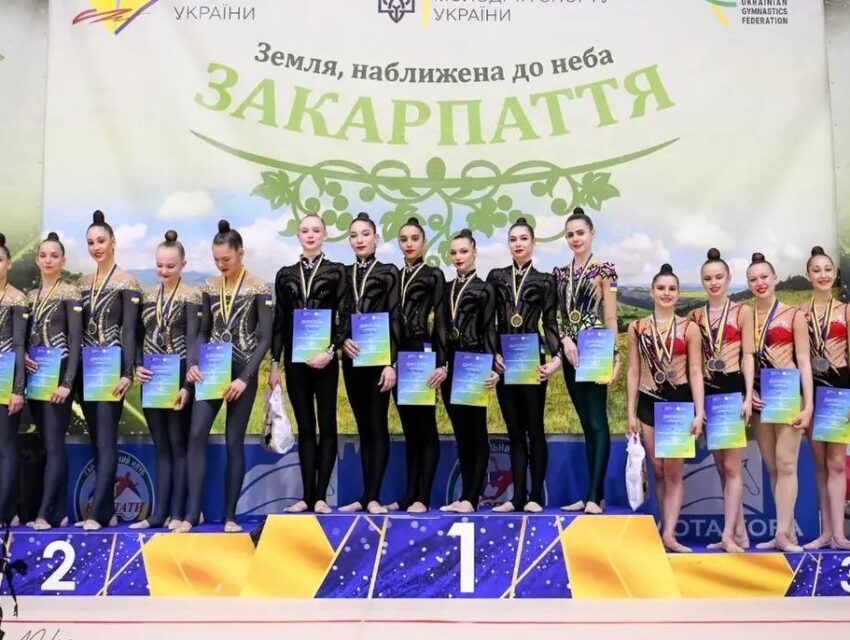 Кам`янчанка Дарина Калініна стала призеркою чемпіонату України з художньої гімнастики