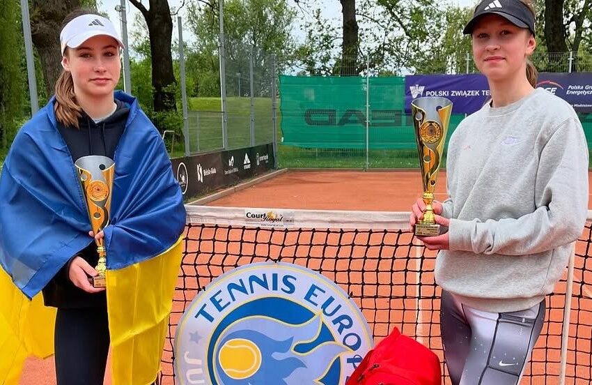 Тенісистки з Кам`янського Марія Кочерженко й Аріана Багбая перемогли на міжнародному турнірі