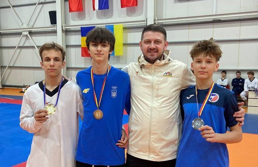 Тхеквондист з Кам’янського Архип Шульженко став третім на міжнародному турнірі у Молдові