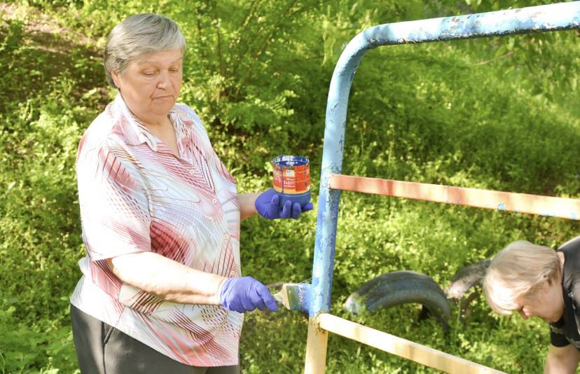В Кам'янському органи самоорганізації населення продовжують роботи з доброустрою - ФОТО
