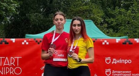 Кам`янчанки стали призерками легкоатлетичного забігу «Візерунок Перемоги»