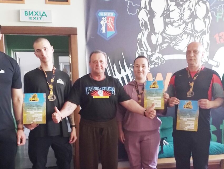Кам’янчани стали чемпіонами України з паверліфтингу