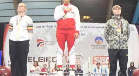 Кам`янчанка Домініка Атаєва стала бронзовою призеркою чемпіонату світу з паверліфтингу