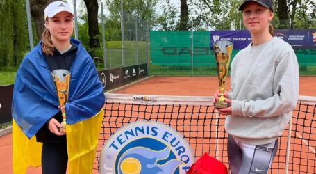 Тенісистки з Кам`янського Марія Кочерженко й Аріана Багбая перемогли на міжнародному турнірі